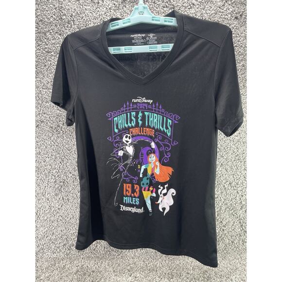 Womens RunDisney 2024 Disneyland Halloween Challenge Shirt Run Disney Size M - Picture 7 of 12